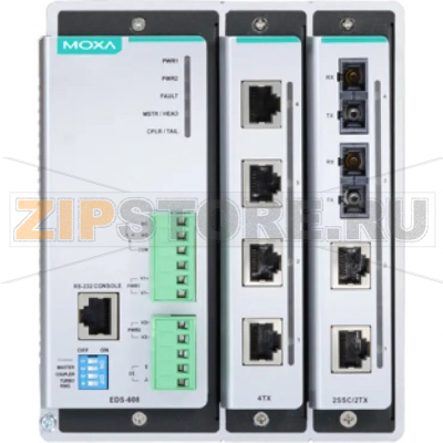 Коммутатор модульный MOXA EDS-608-T 