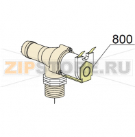 Электромагнитный клапан одинарный 90° DIHR DW014