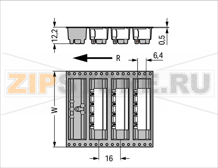 MCS MIDI Classic Вилка под пайку THR; 1.2 x 1.2 mm solder pin; угловые; упаковка в ленте на бобине; Шаг контактов 7,5 мм; 2-пол.; черные Wago 231-862/001-000/105-604/997-405 Вилки для пайки оплавлением припоя для поверхностного монтажаДоступны в ленте на бобине для автоматической сборкиТакже доступны в оптовой упаковке для ручной сборки.Вилки могут монтироваться горизонтально или вертикальноВозможны варианты кодировки...