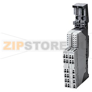 SIMATIC DP, ET 200S, ТЕРМИНАЛЬНЫЙ МОДУЛЬ ДЛЯ УСТАНОВКИ РАЗМНОЖИТЕЛЯ КОНТАКТОВ F-CM, ШИРИНА 30 ММ Siemens 3RK1903-3AB10 