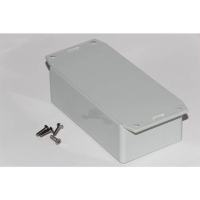 Корпус 120x65x40 мм, материал: пластик, серый, 1 шт Hammond 1591CF2GY
