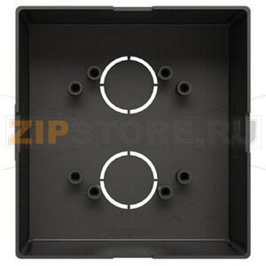 Коробка для формирования ниши, 1/1, чёрная ABB 2TMA130160B0017 