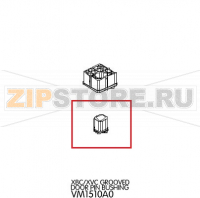 Grooved door pin bushing Unox XVC 205