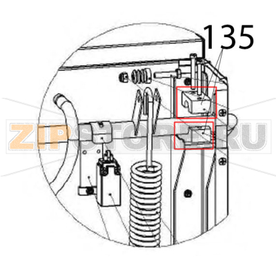 Blocco pehd nero superiore/inferiore cerniera maniglia cappotta Vortmax DDM 660 Blocco pehd nero superiore/inferiore cerniera maniglia cappotta Vortmax DDM 660Запчасть на деталировке под номером: 135