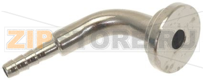 90° CURVED NIPPLE WITH FLAT STEM 5/8 