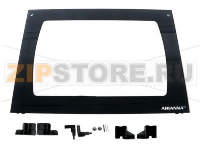 Внешнее стекло 598х424х5 Unox XFT 135