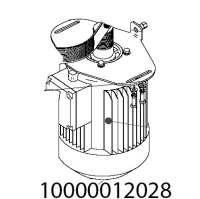 Двигатель в сборе Abat МКК-300