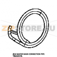 Ø10 water main connection pipe Unox XVC 105E