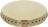 BURNER CAP PERFORATED BRASS POLISHED