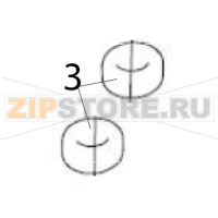 Pipe buckle o-ring Hurakan HKN-ME709
