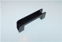 MANIGLIA IN PLASTICA NERA 140 mm
