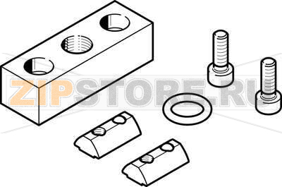 Комплект дополнительного питания Festo VABF-P5-P1A3-G14 