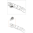 Label roll guide kit Godex EZ-2250i
