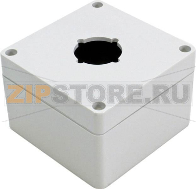 Корпус универсальный 90x90x60 мм, материал: поликарбонат, серый, 1 шт Hammond 1554PB1 