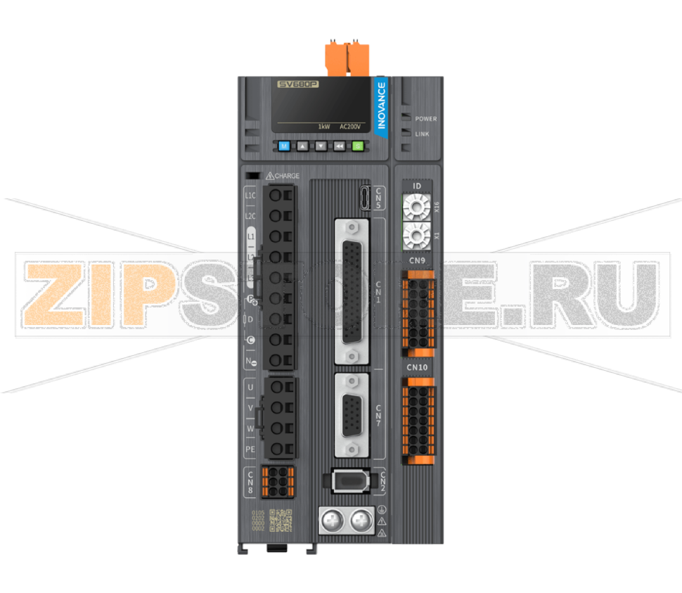 Сервопривод 380 В, 5.4 A, 1.5 кВт, 3 фазы, CANopen, Modbus RTU, STO, IP20 Inovance SV680PT5R4S-GINT 