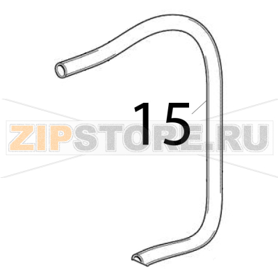 Tubo Scotsman B 21 Tubo Scotsman B 21Запчасть на деталировке под номером: 15