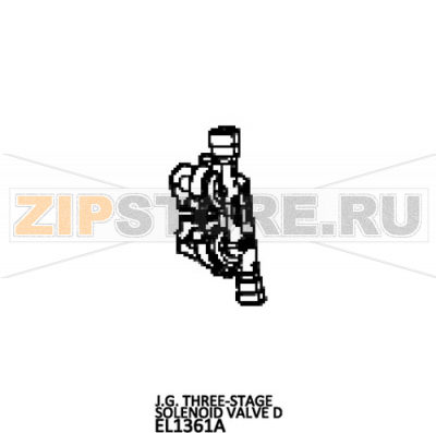 J.G. Three-stage solenoid valve D Unox XVC 505E J.G. Three-stage solenoid valve D Unox XVC 505EЗапчасть на деталировке под номером: 64Название запчасти на английском языке: J.G. Three-stage solenoid valve D Unox XVC 505E