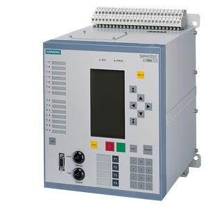 дистанционная защита 7SA63 панель управления: подсвеченный большой дисплей для упр-я присоед.,кнопки управл., переключатели с ключом, функциональные клавиши, числовая панель управления, интерфейс ПК защита от ЗЗ/направленная, сист. с заземленной нейтралью 