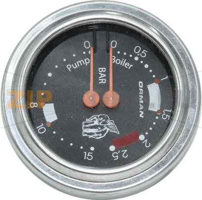 BOILER/PUMP MANOMETER ø 63 mm 