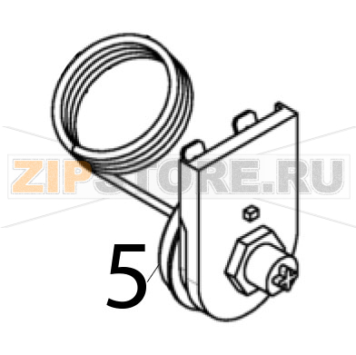 Safety thermostat Scotsman B 7040 Safety thermostat Scotsman B 7040Запчасть на деталировке под номером: 5