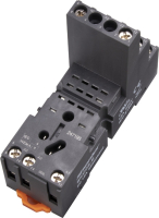 Розетка для 2 контактных реле RKE RKF, 12A Shenler SKC08-E