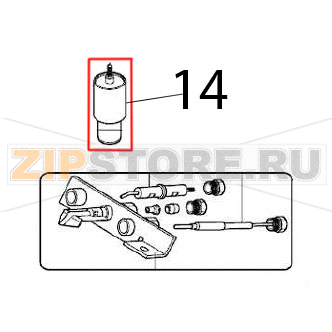 Foot Angelo Po 1A1PI2G Foot Angelo Po 1A1PI2GЗапчасть на деталировке под номером: 14