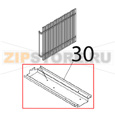 Support panel Angelo Po DS31 Support panel Angelo Po DS31Запчасть на деталировке под номером: 30