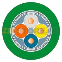 IE FC TP Standard Cable GP 2x2 (PROFINET Type A), CAT5E, bus cable 4-wire, shielded special configuration for quick assembly to IE FC RJ45 PLUG 2x2, 20 m Siemens 6XV1840-2AN20