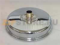 PORTAPIATTO GRANDE CROMATO ø 163 mm