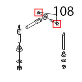 Vite rotellina battente LX Sirman Anniversario 300