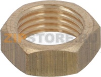 NUT BRASS M10x1 KEY 12 mm HEIGHT 4.5 mm