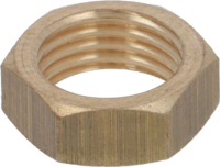 NUT BRASS M10x1 KEY 12 mm HEIGHT 4.5 mm