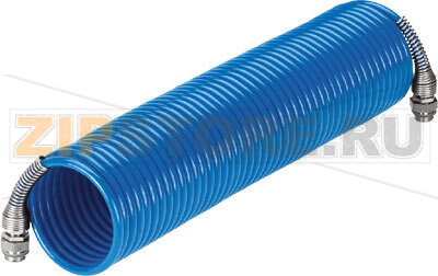 Шланг спиральный Festo PPS-6-7,5-1/4-BL 
