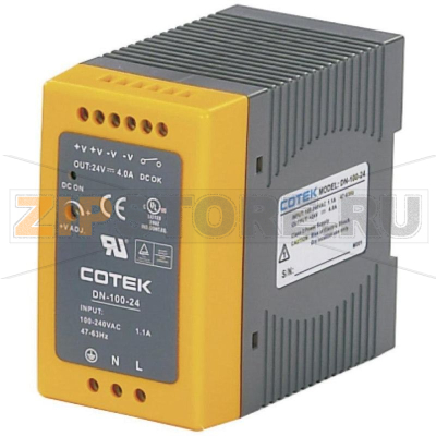 Блок питания на DIN-рейку 48 В, 2 А, 96 Вт Cotek DN 100-48 