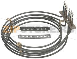 RESISTENZA 7500W254V CAM. DOPPIO ANELLO 