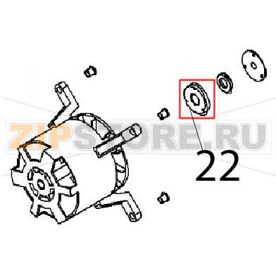 Supporto anello tenuta Angelo Po BX61E Supporto anello tenuta Angelo Po BX61EЗапчасть на деталировке под номером: 22