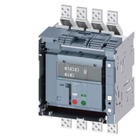withdrawable circuit breakers with guide frame and PSS 4-pole, frame size 0, IEC N conductor on the left In=800A to 690V, 50/60Hz AC Icu=42kA at 415V Icu=42kA at 500V ETU350 electronic trip units LSI rotary coding switch with tripped signaling switch, rtc