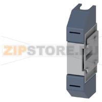 Аксессуар для 3KD0 типоразмер 01 Neutral conductor/ground terminal with fixed jumper рамочные клеммы Siemens 3KD9016-8