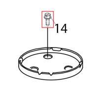 Screw KitchenAid 5K45SSEWH