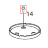 Screw KitchenAid 5K45SSEWH
