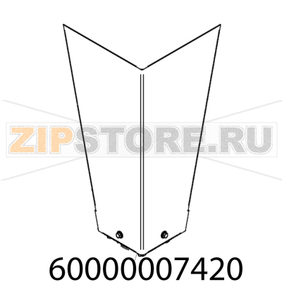 Ножка Abat ПЭК-600 Ножка Abat ПЭК-600Запчасть на деталировке под номером: 60000007420