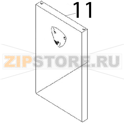Door gamma Angelo Po 0G1CP1G Door gamma Angelo Po 0G1CP1GЗапчасть на деталировке под номером: 11