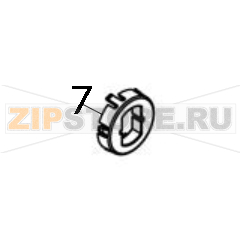 Адаптер втулки 1,5 дюйма TSC TE200 Адаптер втулки 1,5 дюйма для принтера TSC TE200Запчасть на деталировке под номером: 7