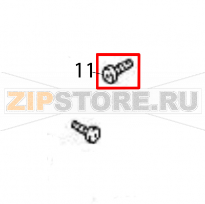 Pan head screw+SW+WL Sato HR224 TT Pan head screw+SW+WL Sato HR224 TTЗапчасть на деталировке под номером: 11Название запчасти на английском языке: Pan head screw+SW+WL Sato HR224 TT.