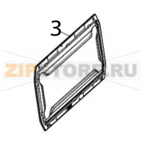 Window for the media cover Zebra ZT600