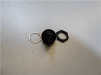 PUSH-BUTTON 1-POLE BLACK ø 17.5 mm