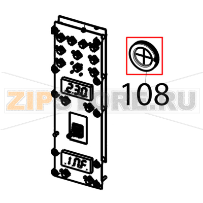 Cable gland Tecnoinox EFB10DS Cable gland Tecnoinox EFB10DSЗапчасть на деталировке под номером: 108