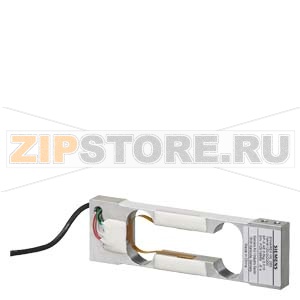 SIWAREX WL 260  ВЕСОВОЙ ДАТЧИК SP-S AE 0,6 KG 0.015 - номинальная нагрузка 0,6 KG - класс точности 0,015 % - не коммерч. применения - 40 CM длина кабеля,   4 проводника -метериал алюминий - тип защиты IP65 Siemens 7MH5120-0QQ00 