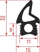 GASKET FOR OVEN DOOR 1600 mm