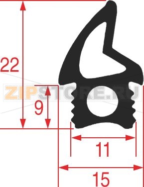 GASKET FOR OVEN DOOR 1600 mm 